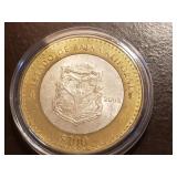 2005 100 Peso Baja California 92.50% Silver Center