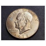 1978 D Eisenhower Dollar