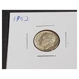 1952 Roosevelt Dime