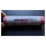 2009 D Cent "Presidency in D.C." Original Roll