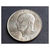 1972 D Eisenhower Dollar