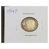 1949 Roosevelt Dime