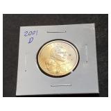2001 D Sacagawea Dollar
