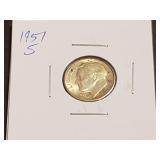1951 S Roosevelt Dime
