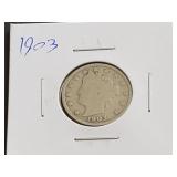1903 V Nickel