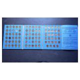 Lincoln Cent Album 1941 to 1975 P Complete