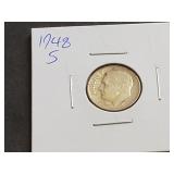 1948 S Roosevelt Dime