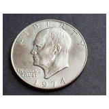 1974 Eisenhower Dollar