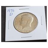 1976 D Bicentennial Kenndy Half Dollar