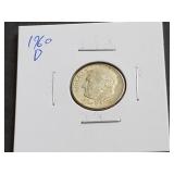 1960 D Roosevelt Dime