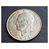 1971 D Eisenhower Dollar