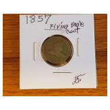 1857 Flying Eagle Cent