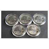 2006 SD, NV, NE, CO & ND State Quarters