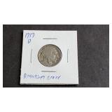 1919 D Buffalo Nickel Rotation Error