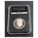 1993 S Kennedy Half Dollar Proof 90% Silver