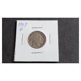 1917 D Buffalo Nickel