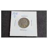 1916 S Buffalo Nickel