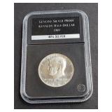 1969 S Kennedy Half Dollar Proof 40% Silver