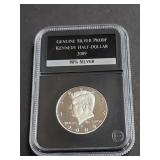 2009 S Kennedy Half Dollar Proof 90% Silver