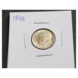 1956 Roosevelt Dime