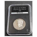 2000 S Kennedy Half Dollar Proof 90% Silver