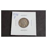 1938 D Buffalo Nickel