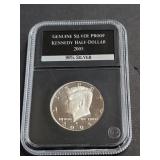 2005 S Kennedy Half Dollar Proof 90% Silver