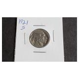 1921 S Buffalo Nickel
