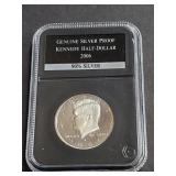 2006 S Kennedy Half Dollar Proof 90% Silver