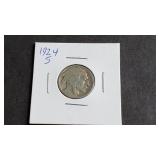 1924 S Buffalo Nickel