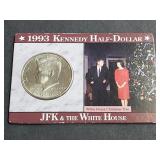 1993 D JFK Half Dollar Remarks At New Ross Ireland