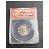 2019 W Great American Coin Hunt Lowell ANACS MS67