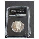 1995 S Kennedy Half Dollar Proof 90% Silver