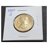1980 S Susan B Anthony Dollar High Grade