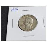 1949 Washington Quarter