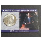 1964 Kennedy Half Dollar "Inauguration Speech"