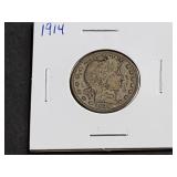 1914 Barber Quarter