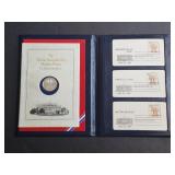Official 1985 Inaugural Medal .999 Silver Proof