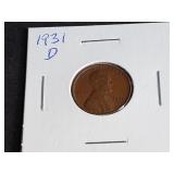 1931 D Lincoln Cent