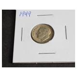 1949 Roosevelt Dime
