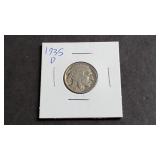 1935 D Buffalo Nickel