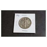 1941 Walking Liberty Half Dollar