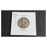 1926 S Standing Liberty Quarter