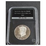 2004 S Kennedy Half Dollar Proof 90% Silver
