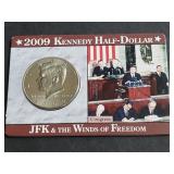 2009 D JFK Half Dollar State of the Union Message"