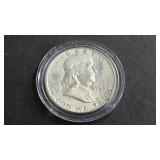 1959 D Franklin Half Dollar