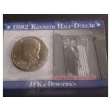1982 D Kennedy Half Dollar "Profiles in Courage"
