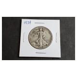 1939 Walking Liberty Half Dollar