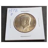 1978 D Kennedy Half Dollar