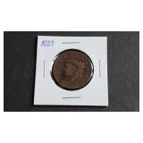 1827 Coronet Head Large Cent